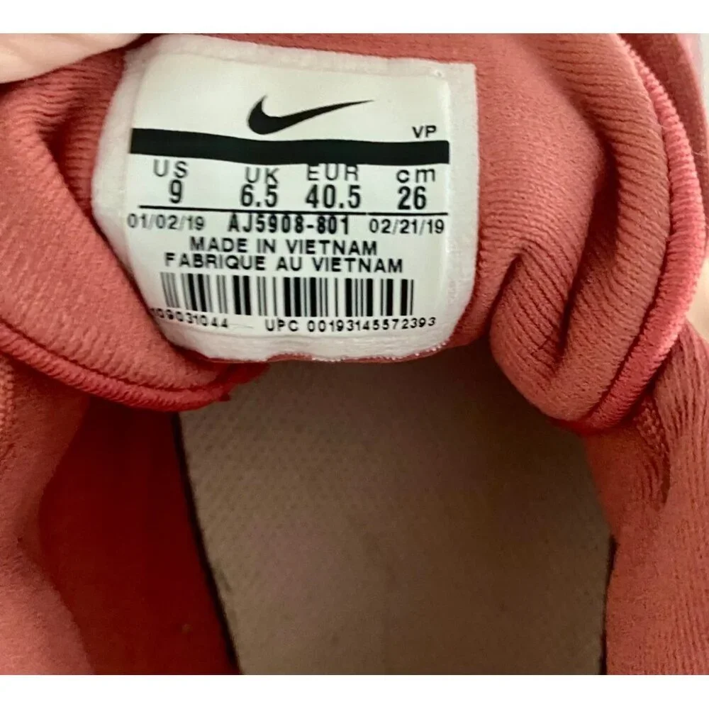 Nike Flex Experience 8 Running Shoes Womens Size 9 Pink/Red